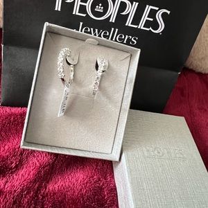 Peopleβs 925 Hoop earrings